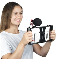 Hama univerzálny mikrofón RMN Uni, smerový, cold shoe pätka