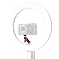 Hama Twin Ball 72, rameno s 2 guľovými kĺbmi pre kruhové LED svetlá, 2x 1,4", 7,2 cm