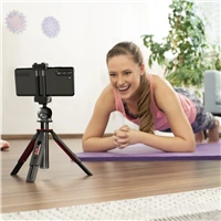 Hama Solid 80 Ball, univerzálny statív / selfie tyčka, Bluetooth diaľková spúšť