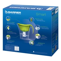 BARRIER BWT Smart Opti-Light, filtračná kanvica na vodu, elektronický indikátor, pistáciová