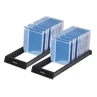 Hama CD Flipper 44, stojan na 44 CD (2x 22 CD), plastový, čierny
