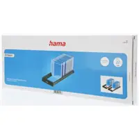 Hama CD Flipper 22, stojan na 22 CD, plastový, čierny