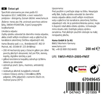 Hama istiaci gl na obrazovky, 200 ml, vrtane utierky