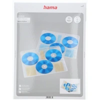 Hama fólia na 6 CD/DVD, DIN A4, vrátane indexových kartičiek, balenie 10 ks (cena za balenie)