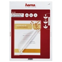Hama laminovacia flia, DIN A4 (21,6x30,3 cm), 80 , 100 ks (rozbalen)