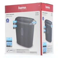 Hama Home X12CD, skartovačka, krížový rez, 12 listov, stupeň utajenia P-4