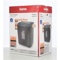 Hama Premium AutoM120, skartovačka, micro rez, automatický podávač, 120 listov, stupeň utajenia P-4