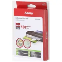 Hama laminovacia fólia, DIN A6 (11,1x15,4 cm), 80 µ, 100 ks