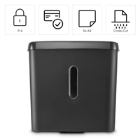 Hama Safe X50, skartovačka, krížový rez, 5 listov, bezpečnostná úroveň P4 T4 E3