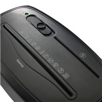 Hama Safe X100CD, skartovačka, krížový rez, 10 listov, bezpečnostná úroveň P4 T4 E3