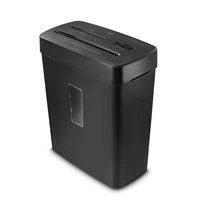 Hama Prime M50CD-B, skartovačka, micro rez, 5 listov, bezpečnostná úroveň P5 T2 E2 O1, čierna