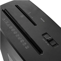 Hama Prime M50CD-B, skartovačka, micro rez, 5 listov, bezpečnostná úroveň P5 T2 E2 O1, čierna