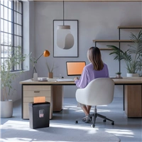 Hama Prime M80, skartovačka, micro rez, 8 listov, bezpečnostná úroveň P5 T5 E4