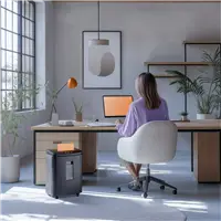 Hama Safe Auto M1200, skartovačka, micro rez, automat. podávač, 120 listov, bezp. úroveň P4 T4 E3