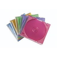 Hama CD Slim Box, obal na 1 cd/dvd, mix farieb, balenie 25 ks (cena za balenie)