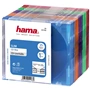 Hama CD Slim Box, obal na 1 cd/dvd, mix farieb, balenie 25 ks (cena za balenie)