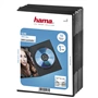 Hama Slim, obal na 1 DVD, s fóliou, čierny, balenie 10 ks (cena za balenie)