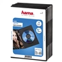 Hama Slim, obal na 1 DVD, s fóliou, čierny, balenie 10 ks (cena za balenie)