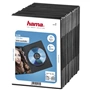 Hama Slim, obal na 1 DVD, s fóliou, čierny, balenie 25 ks (cena za balenie)