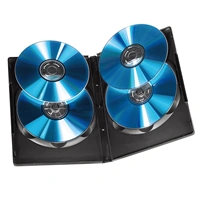 Hama DVD Quad Box, obal na 4 DVD, s fóliou, čierny, balenie 5 ks (cena za balenie)