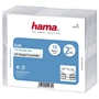Hama CD Slim Double Box, obal na 2 cd/dvd, priehľadný, balenie 10 ks (cena za balenie)