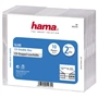 Hama CD Slim Double Box, obal na 2 cd/dvd, priehľadný, balenie 10 ks (cena za balenie)