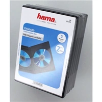 Hama DVD obal, double, 5 ks/bal., farba čierna
