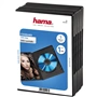Hama DVD obal na 1 DVD, s fóliou, čierny, 5 ks