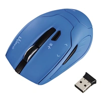 Hama Milano optická bezdrôtová myš, modrá (rozbalená)