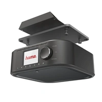 Hama internetov rdio DIR355BT, DAB+/Bluetooth/App, ierne 