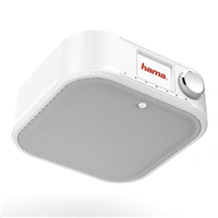 Hama internetov rdio DiR355SBT, DAB+/Bluetooth/App, biele 