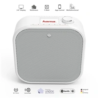 Hama internetové rádio DiR355SBT, DAB+/Bluetooth/App, biele 