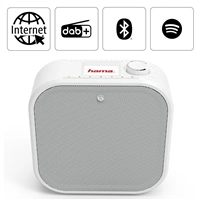 Hama internetové rádio DiR355SBT, DAB+/Bluetooth/App, biele 