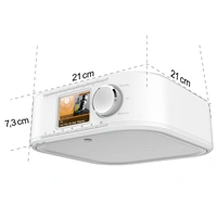 Hama internetov rdio DiR355SBT, DAB+/Bluetooth/App, biele 