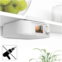 Hama internetov rdio DiR355SBT, DAB+/Bluetooth/App, biele 