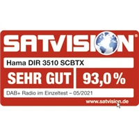 Hama digitlne a internetov rdio DIR3510SCBT, DAB+/CD/BT/RX-TX/App ovldanie