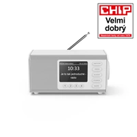 Hama digitálne rádio DR1000, FM/DAB/DAB+, biele