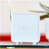 Hama digitálne rádio DR1000, FM/DAB/DAB+, biele