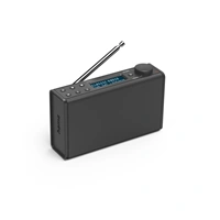 Hama digitálne rádio DR7USB, FM/DAB/DAB+/batériové napájanie, čierne