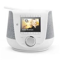 Hama digitálne a internetové rádio DIR3200SBT, FM/DAB/DAB+/, Bluetooth, biele, ovládanie App