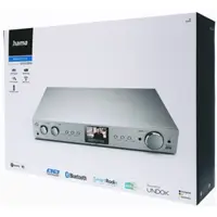 Hama digitálne a internetové rádio DIT2105SBTX, Hi-Fi tuner, DAB+/FM/BT RX-TX, App ovládanie