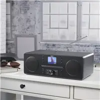 Hama digitálne a internetové rádio DIR1570CBT, DAB+/CD/BT/RX, App ovládanie