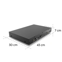 Hama digitálne a internetové rádio DIT2105SBTX, Hi-Fi tuner, DAB+/FM/BT RX-TX, App ovládanie