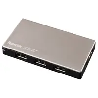 Hama USB 3.0 Hub 1:4 pre Ultrabooky, s napájaním
