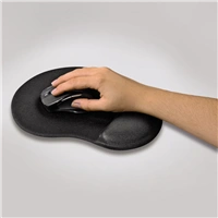 Hama ergonomická gélová podložka pod myš, čierna (rozbalený)
