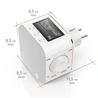 Hama digitlne rdio DR40BT PlugIn, FM/DAB/DAB+/Bluetooth