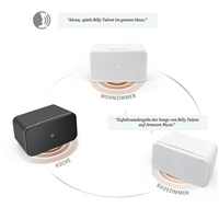 Hama SMART reproduktor SIRIUM2100AMBT, Alexa/Bluetooth, biely (znovn)