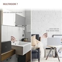 Hama SMART reproduktor SIRIUM2100AMBT, Alexa/Bluetooth, biely (znovn)