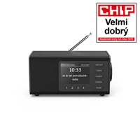 Hama digitálne rádio DR1000, FM/DAB/DAB+, čierne