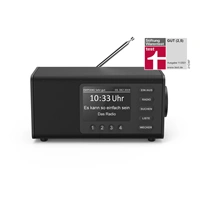 Hama digitálne rádio DR1000, FM/DAB/DAB+, čierne (zánovné)
